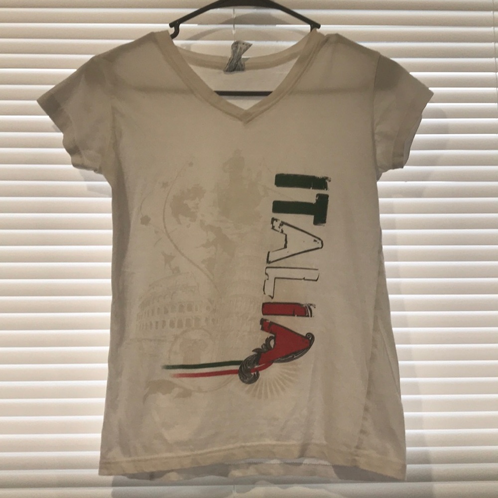 White Italia color-changing shirt